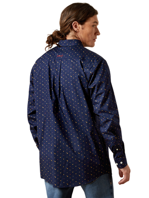 Chemise Beaux Navy Wrinkle Free - Homme