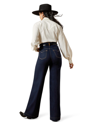 Jeans Western Ultra High Rise Veronica Wide Leg - Femme