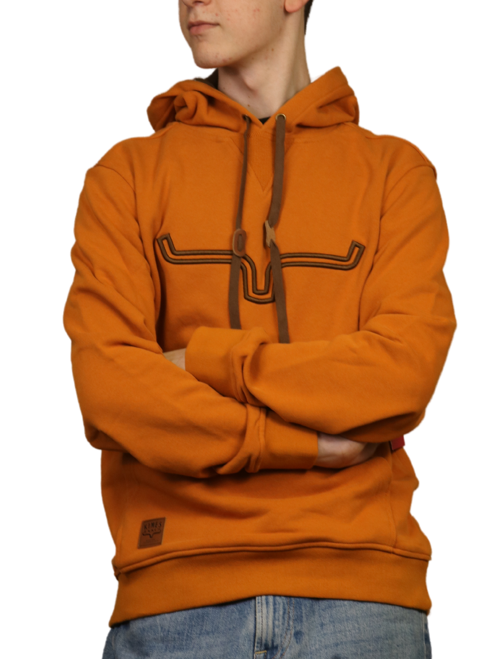 Chandail à capuchon Fast Talker Burnt Orange - Homme