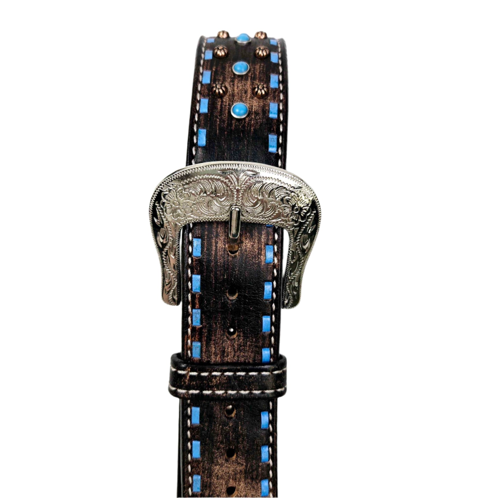 Ceinture Bronco Blue Texas - Femme