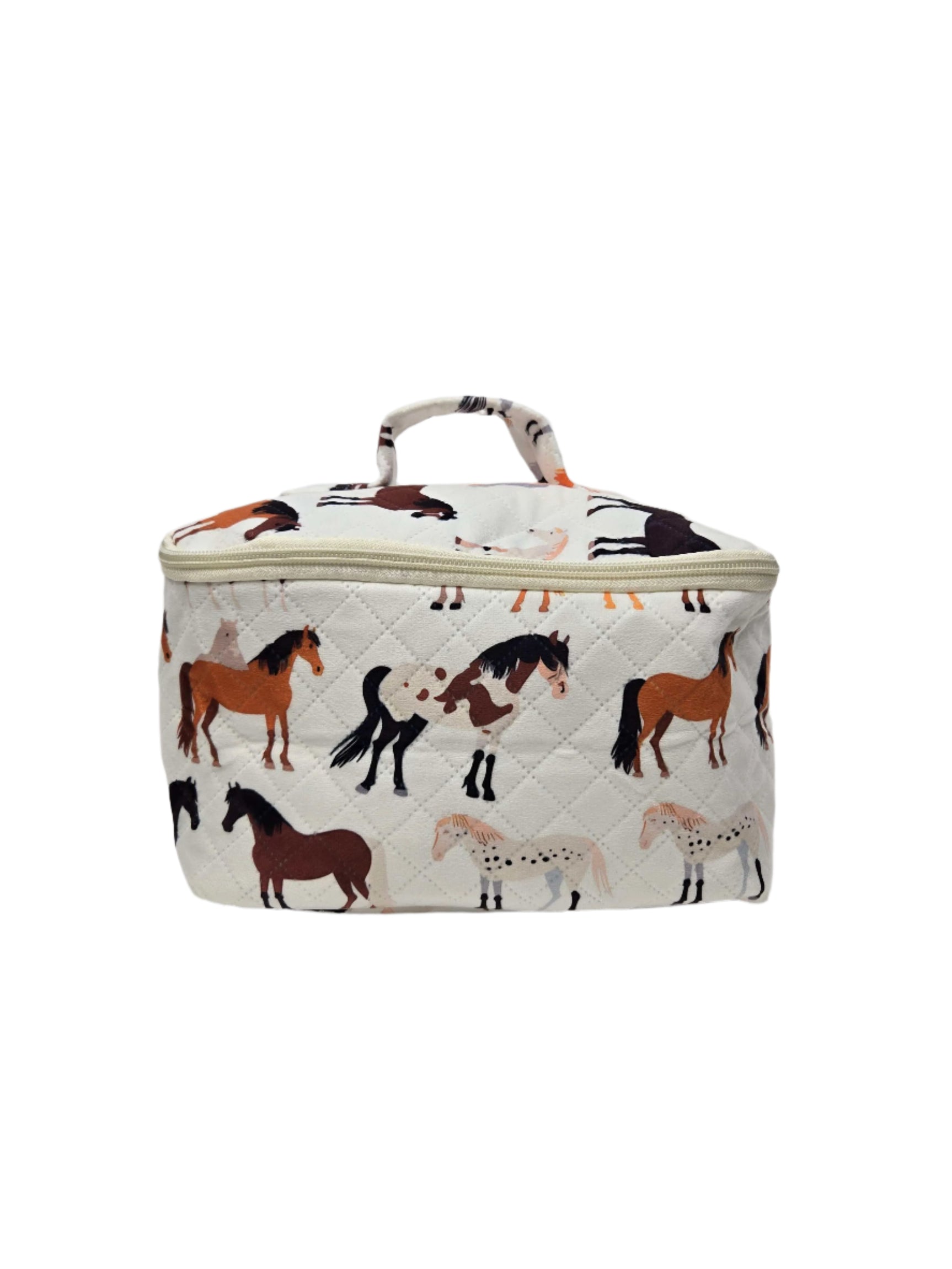 Trousse maquillage chevaux