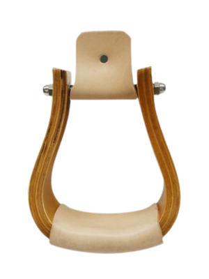 Stirrups - SHOWMAN: Roper (wood)