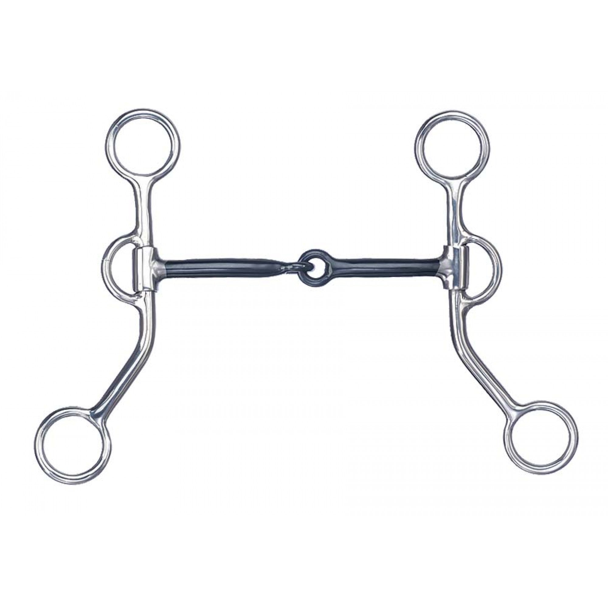 Filet Western Universal avec inserts en cuivre pour mors de 4