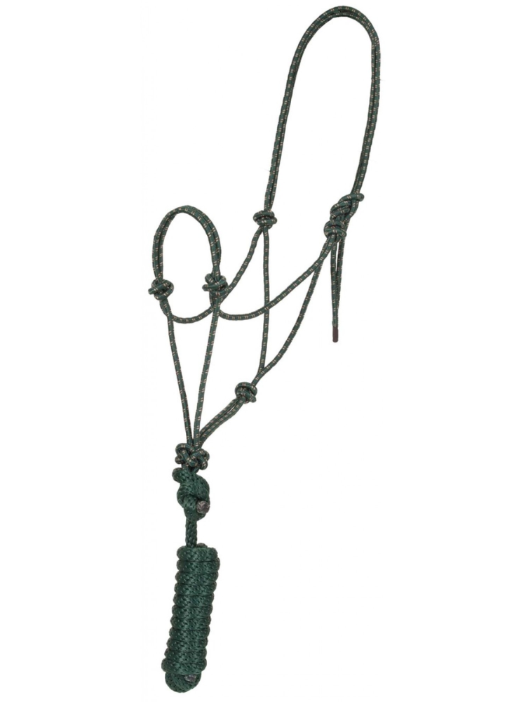 Economy Mountain Rope Halter with Leash