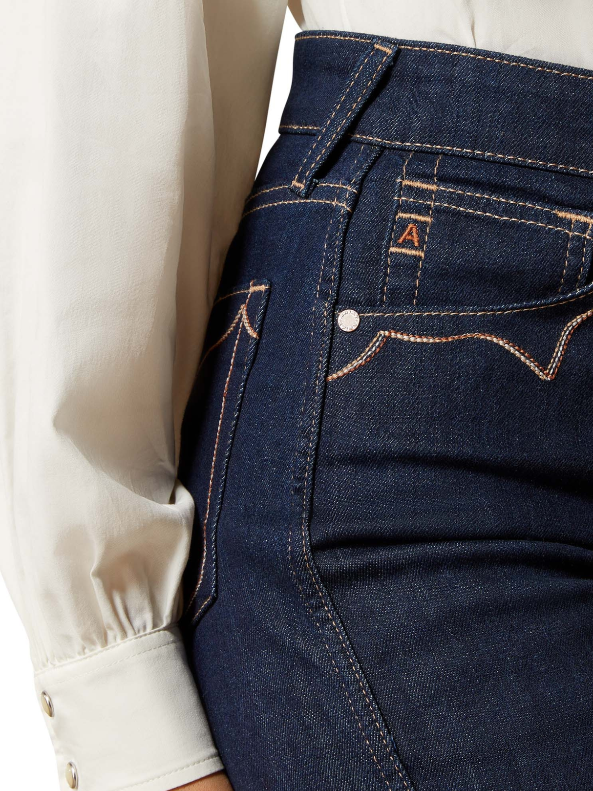 Jeans Western Ultra High Rise Veronica Wide Leg - Femme