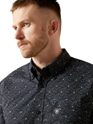 Chemise Western Wheaton Navy - Homme