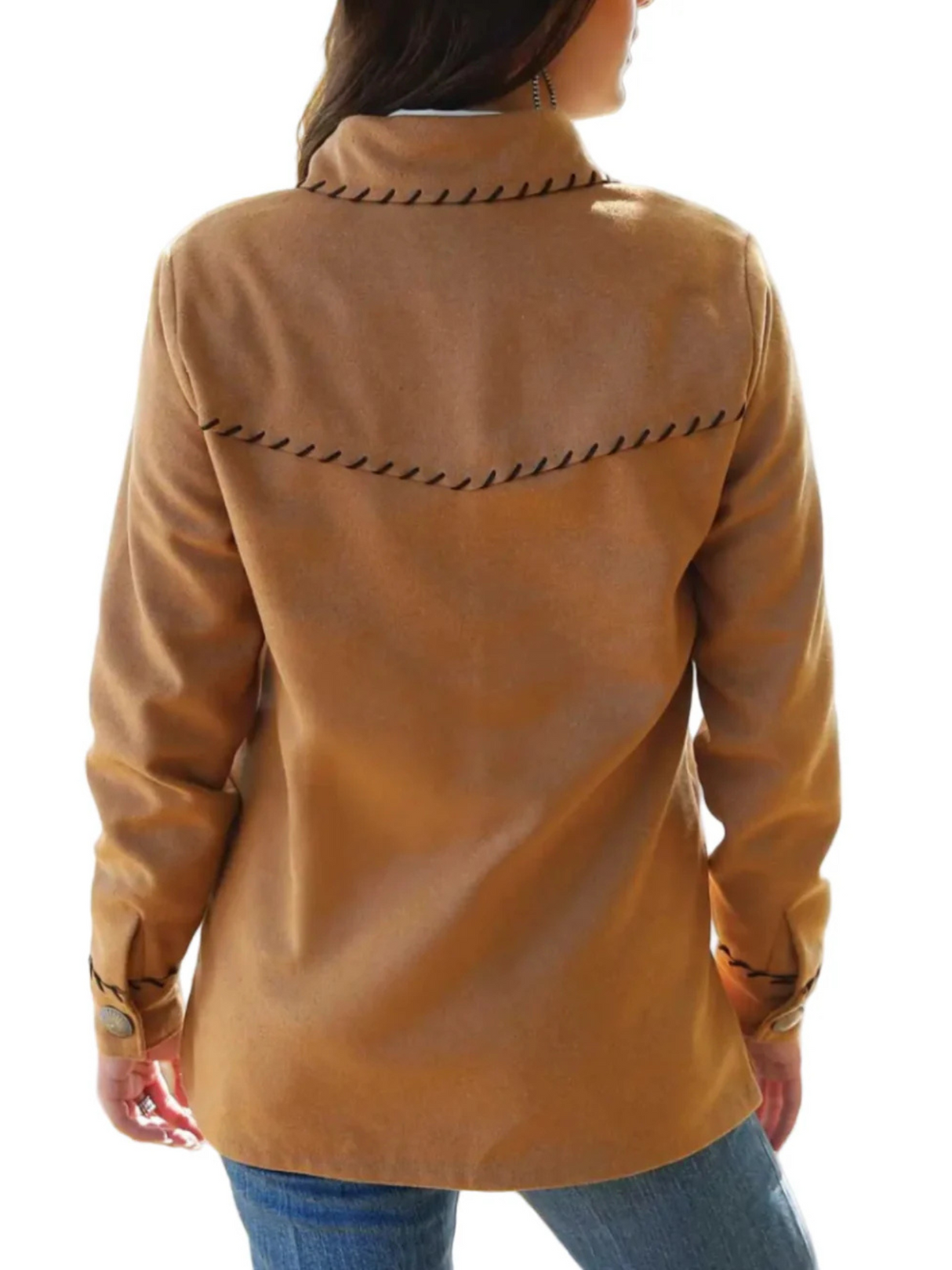 Veste-Chemise Style Western - femme