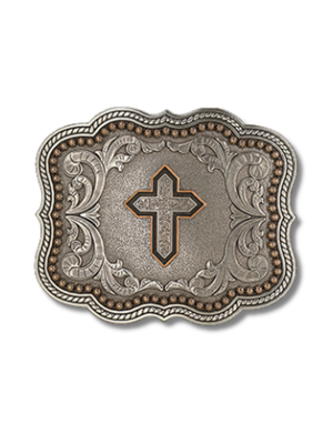 Boucle de ceinture Copper Cross