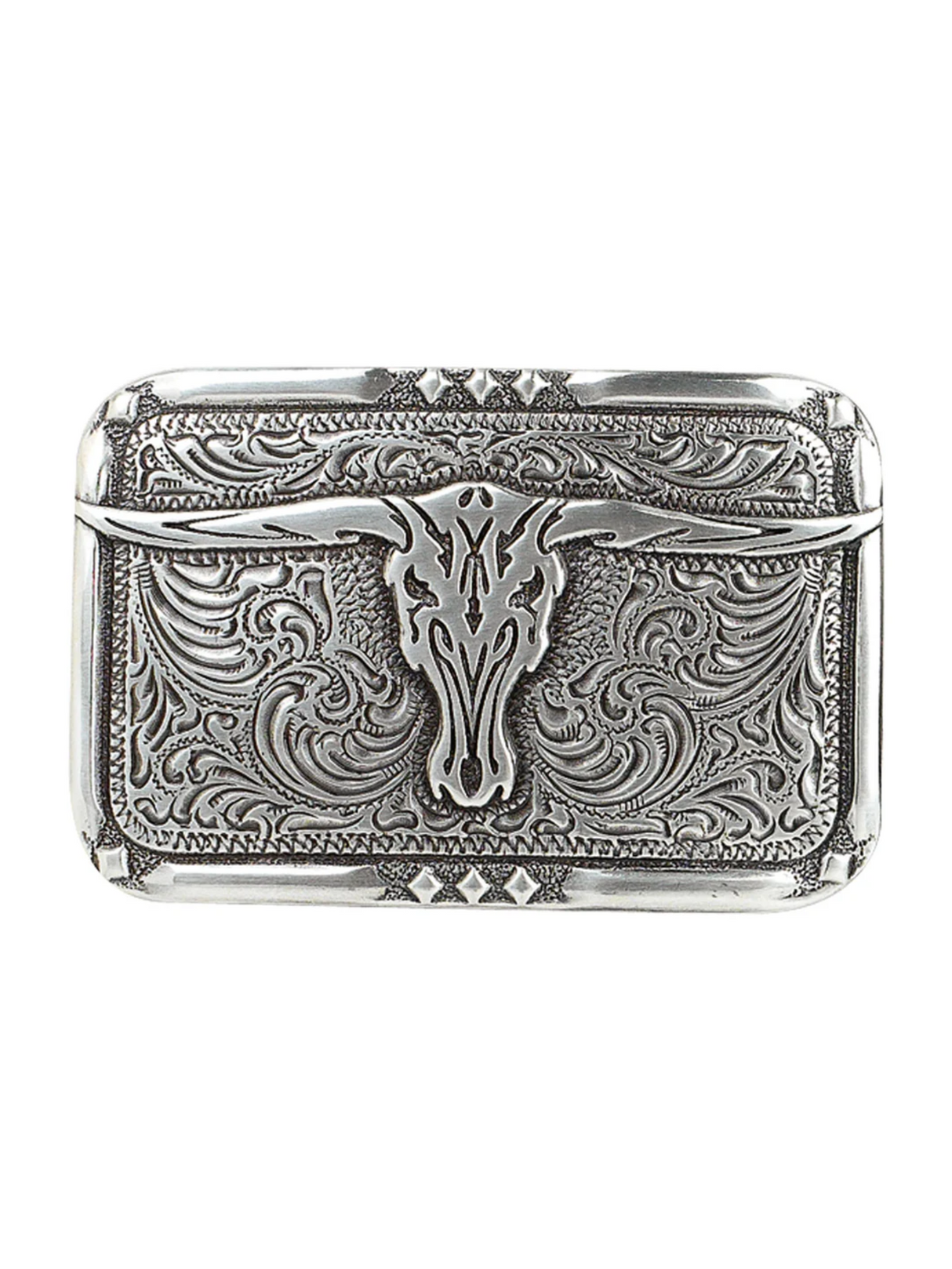 Vintage Longhorn Skull Belt Buckle
