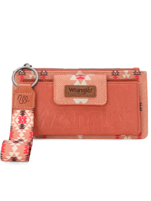 Porte-Monnaie Aztec Bi-fold Orange