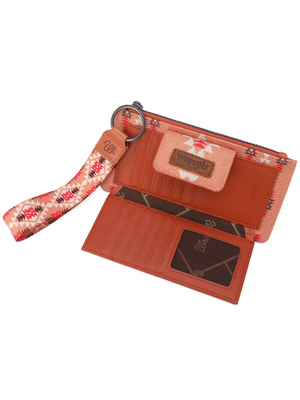 Porte-Monnaie Aztec Bi-fold Orange