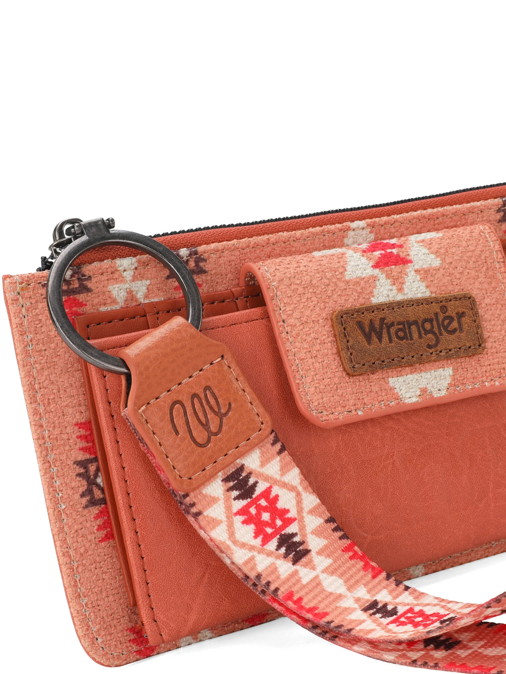 Porte-Monnaie Aztec Bi-fold Orange