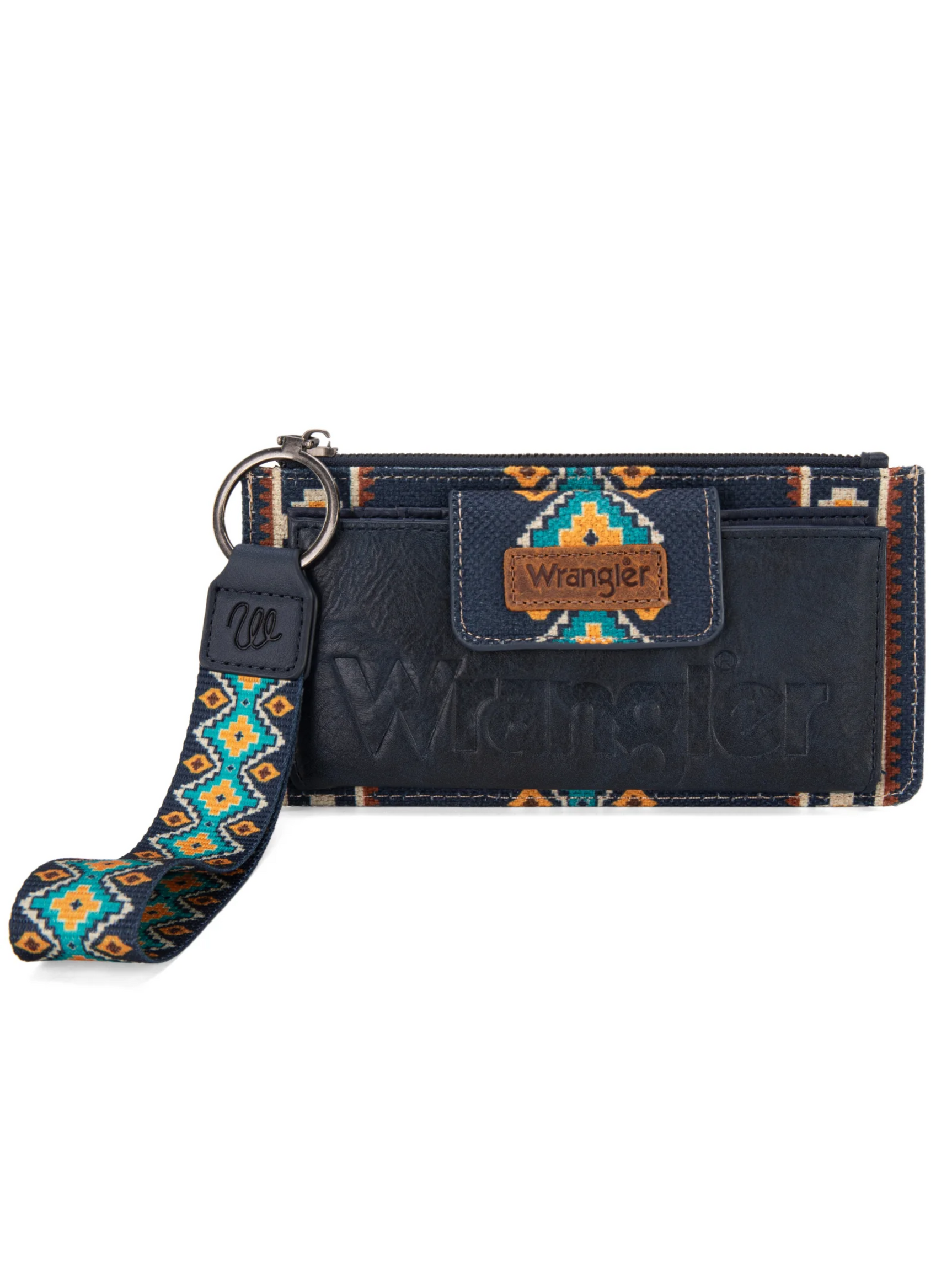 Aztec Bi-fold Mustard Coin Purse