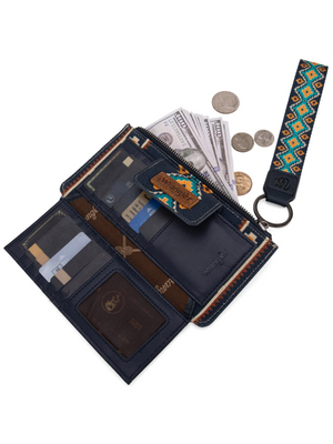 Porte-Monnaie Aztec Bi-fold Mustard