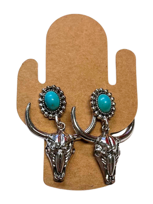 Boucles D'oreilles pendantes Longhorn