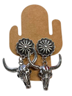 Boucles D'oreilles pendantes Longhorn