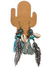 Boucles d'oreilles pendantes spéciales