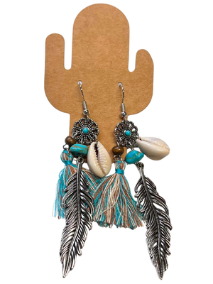 Boucles d'oreilles pendantes spéciales