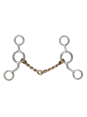 Mors Western JR Cow-Horse Twist cuivre