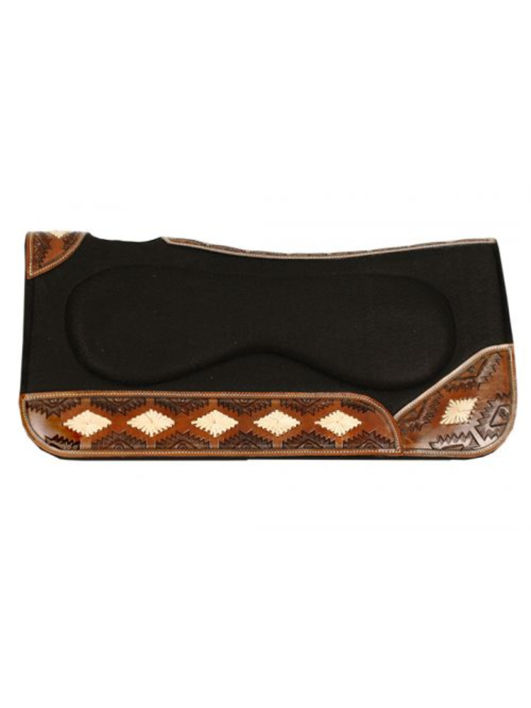 Tapis de selle feutre contourné Southwest 31” x 32”