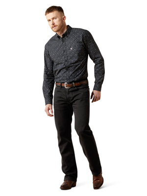 Chemise Western Wheaton Navy - Homme
