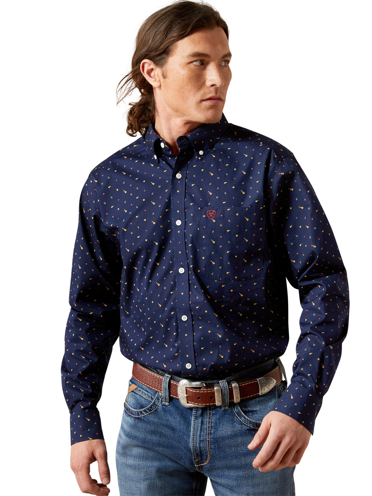 Chemise Beaux Navy Wrinkle Free - Homme