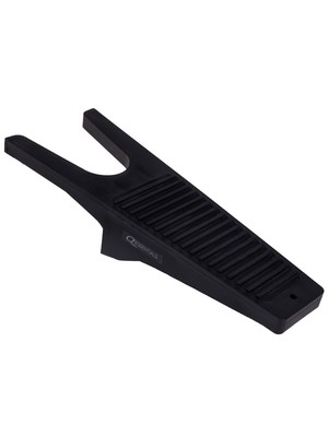 Black plastic boot puller