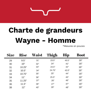 Jeans Wayne Straight - Homme