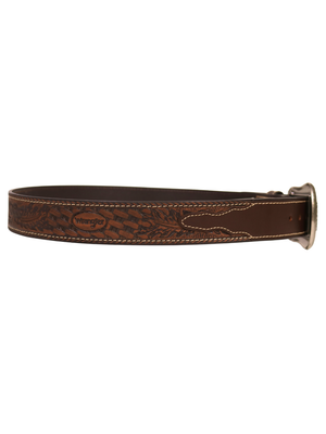 Ceinture Western Crazy horse Brune - Homme