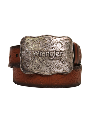 Ceinture Wrangler Boucle Brune - Femme