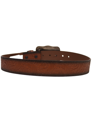 Ceinture Wrangler Boucle Brune - Femme