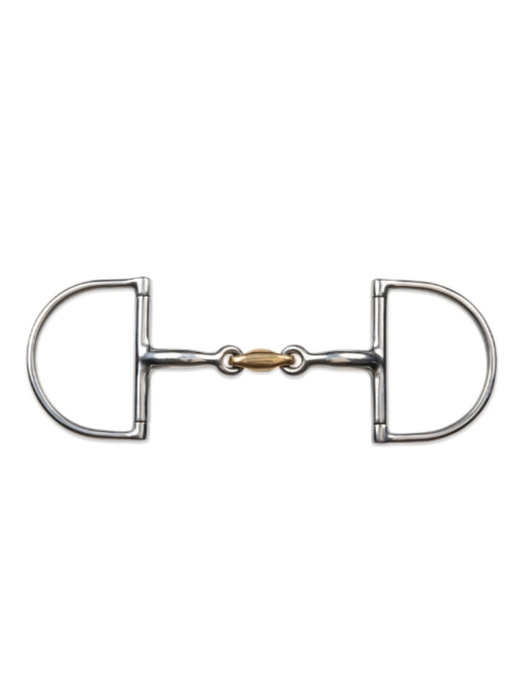 Hunter Dee Classic Snaffle with Brass Peanut