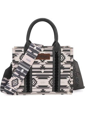 Aztec Black Handbag - Small