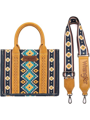 Aztec Mustard Handbag - Small