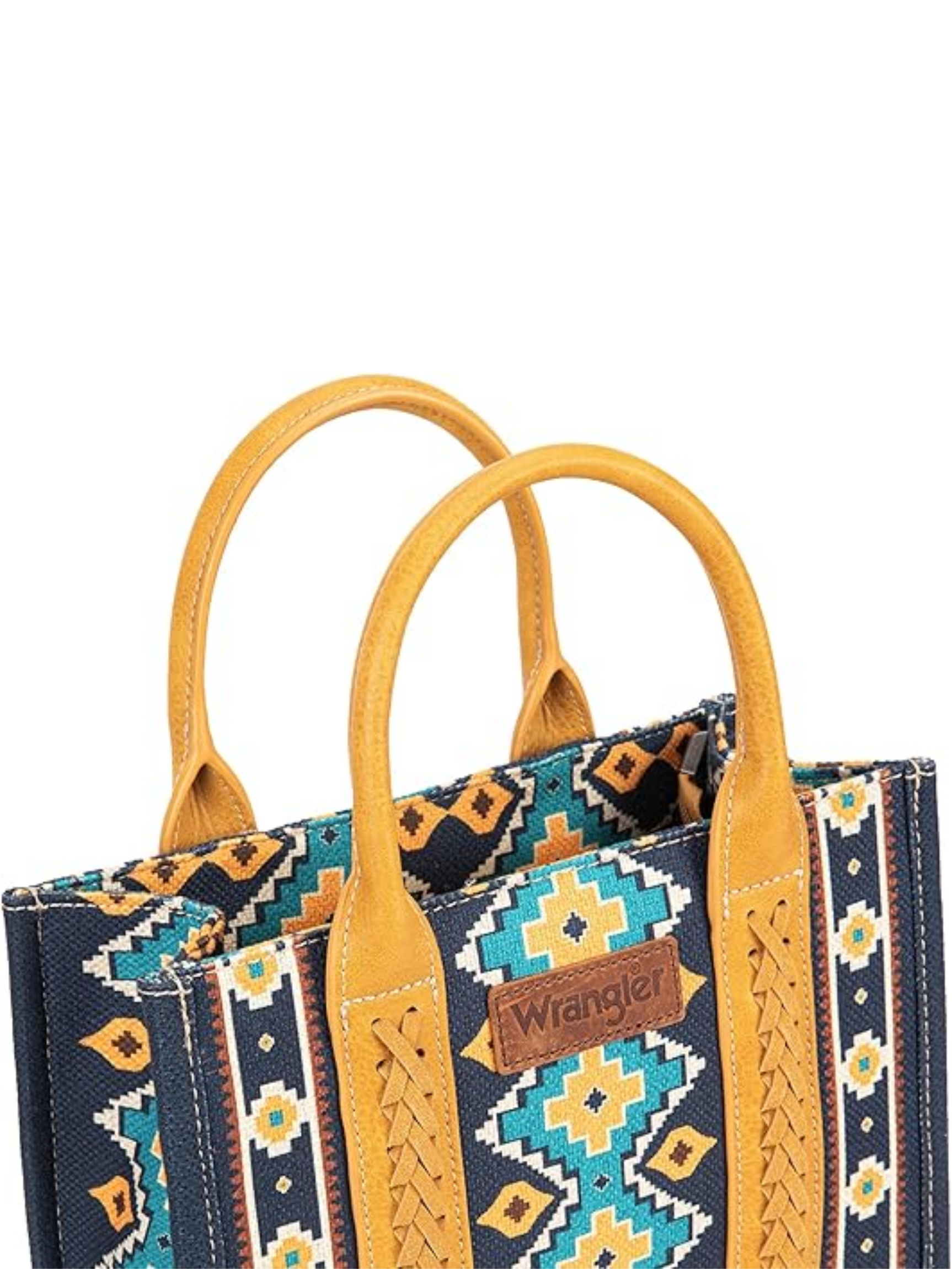 Aztec Mustard Handbag - Small