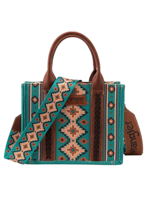 Sac à main Aztec Turquoise - Petit