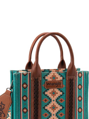 Sac à main Aztec Turquoise - Petit