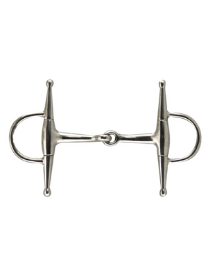 Mors Eggbutt à aiguille avec joues de 6,5 pouces