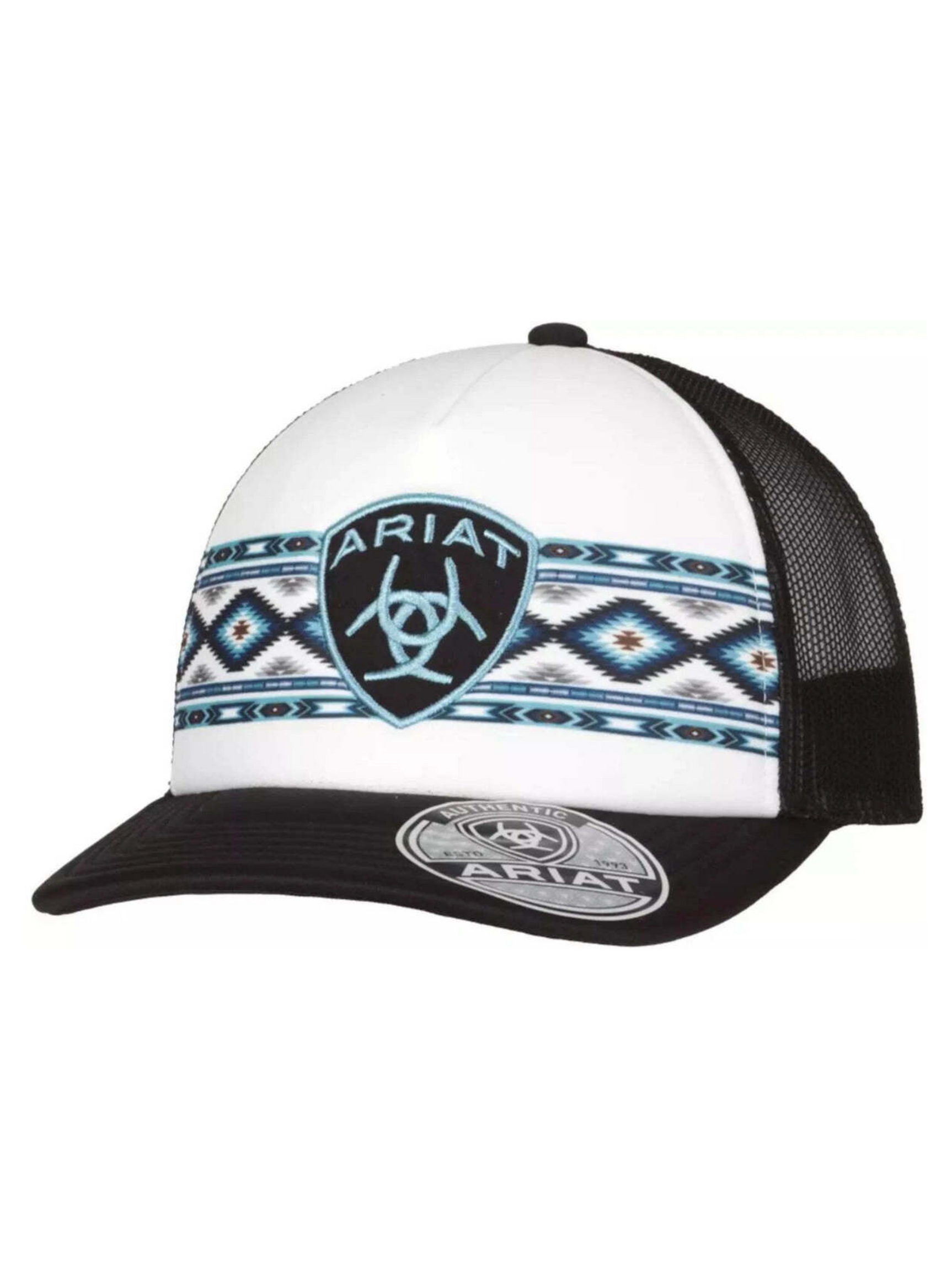 Casquette Trucker Paddé Motif Southwest - Femme