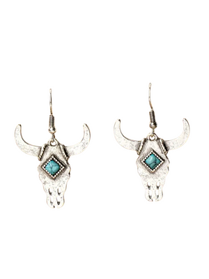 Boucles d'oreille Boho Longhorn