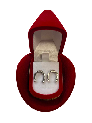 Earrings in a hat