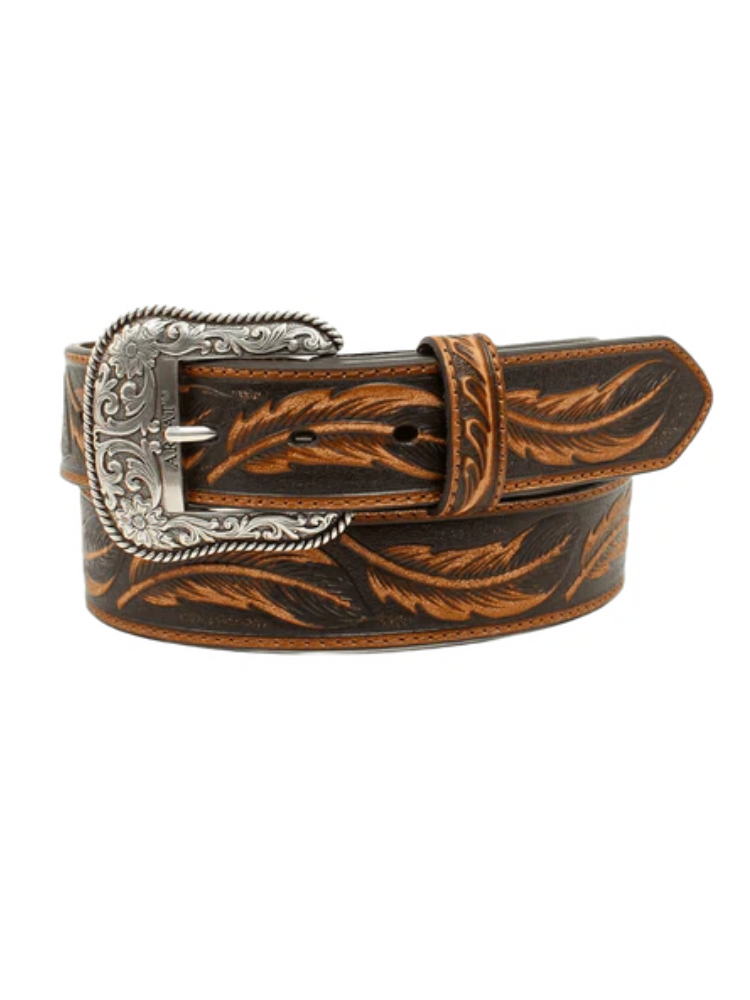 Ceinture Gravée plumes - Homme