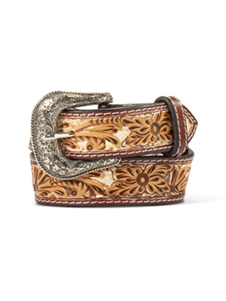 Ceinture Florale beige - Enfant