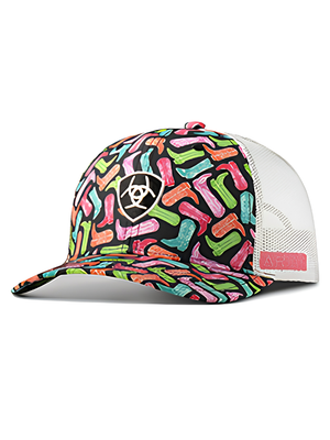 Casquette Cowboy Boots Print multicolore