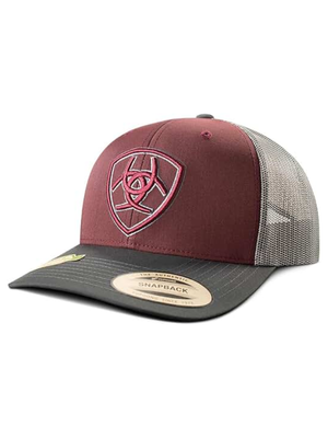 Casquette 2Tone Shield Bourgogne Ariat