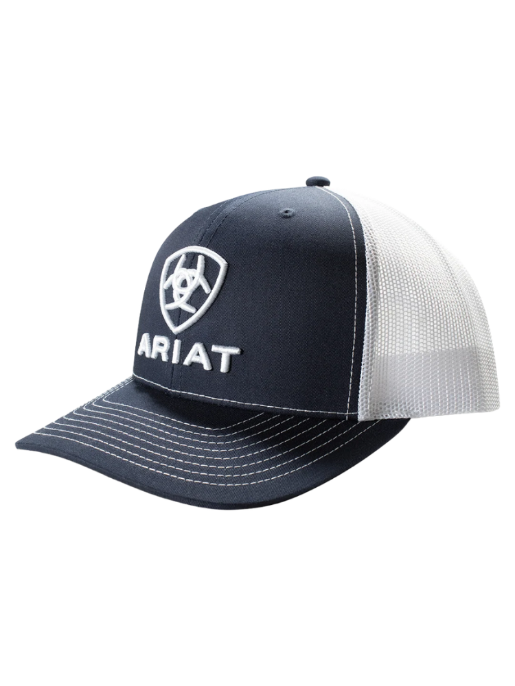 Casquette marine Brodée Ariat