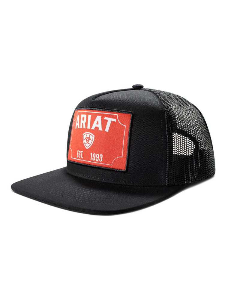Casquette Red Patch Black - Adulte