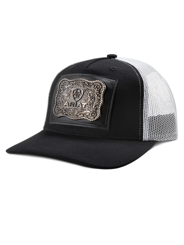 Casquette Buckle Patch noire Ariat