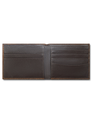 Portefeuille Bifold Shield Logo Ariat en cuir