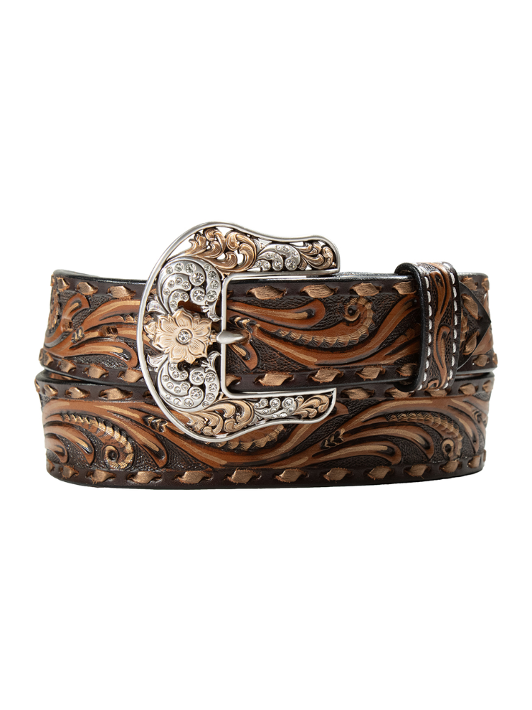 Ceinture western Scroll Tooled - Femme
